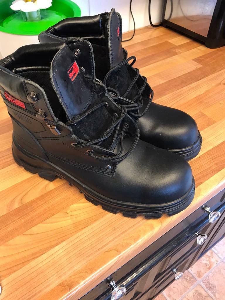 black rock steel toe cap boots